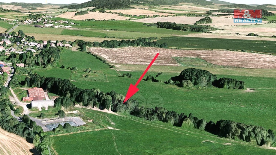 Prodej pozemky - trvalý travní porost, 3 245 m² - Dlažov