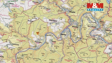 Prodej louky 6 426 m², Nezabudice