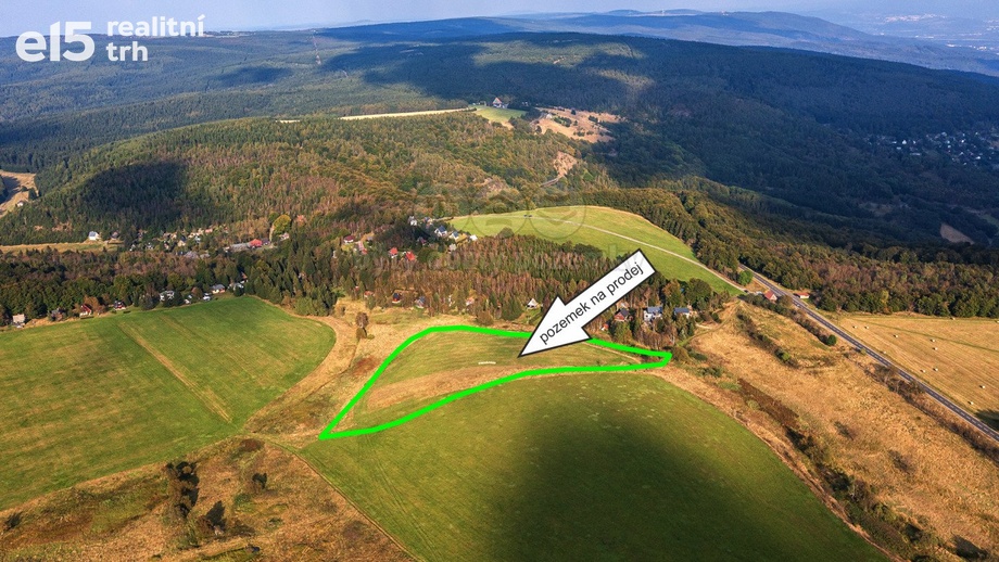 Prodej zemědělská půda, 18 118 m² - Moldava - Nové Město