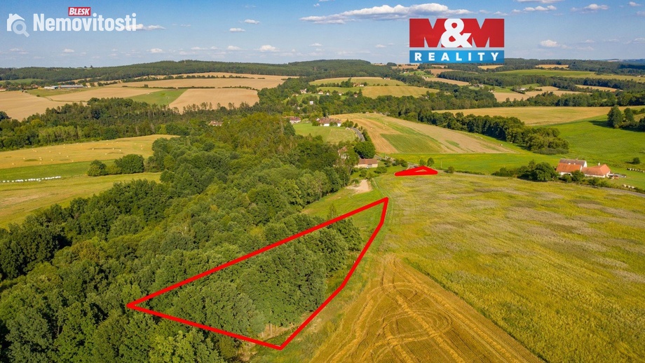 Prodej louky 6 183 m², Albrechtice nad Vltavou