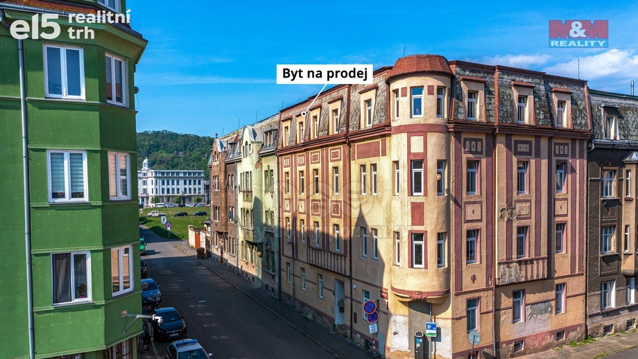 Prodej byty 3+1, 85 m² - Ústí nad Labem - Střekov