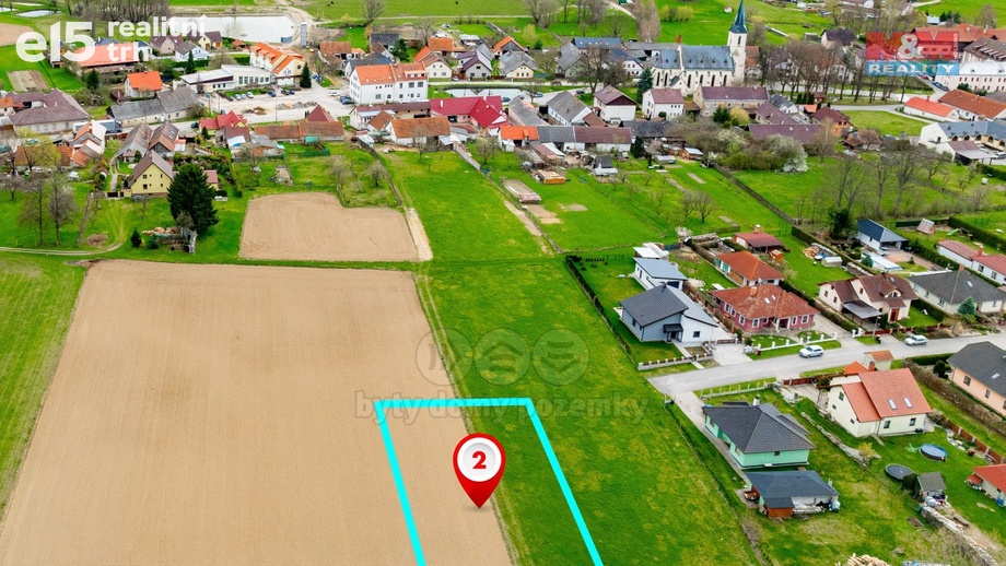Prodej pozemky pro bydlení, 1 154 m² - Ždírec