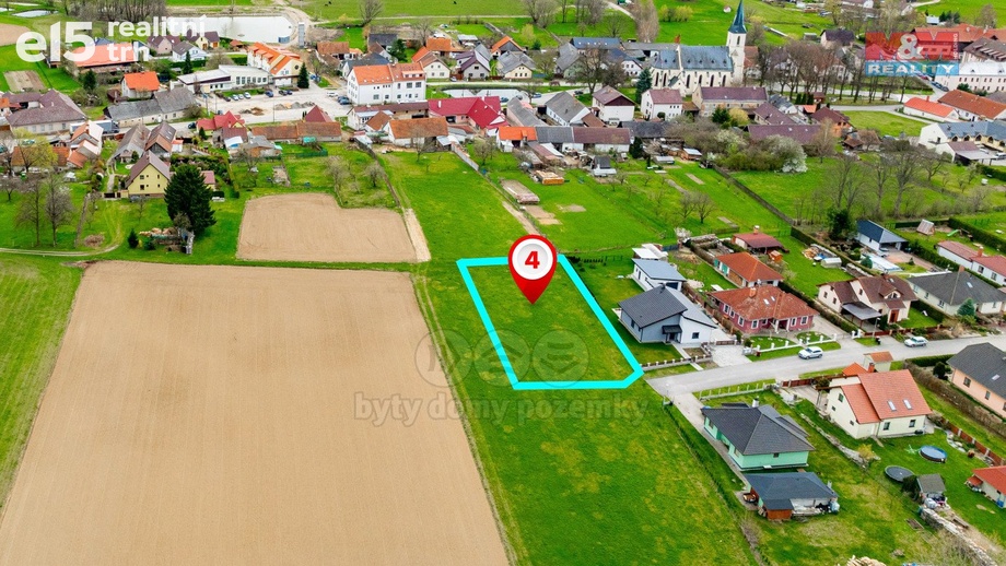 Prodej pozemky pro bydlení, 1 171 m² - Ždírec