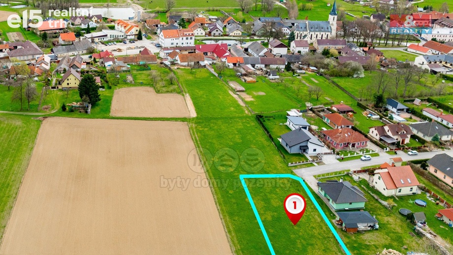 Prodej pozemky pro bydlení, 1 208 m² - Ždírec