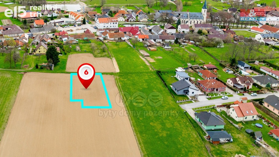 Prodej pozemky pro bydlení, 1 166 m² - Ždírec