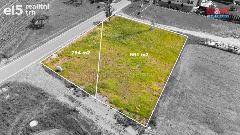 Prodej pozemky pro bydlení, 955 m² - Dolní Přím - Probluz