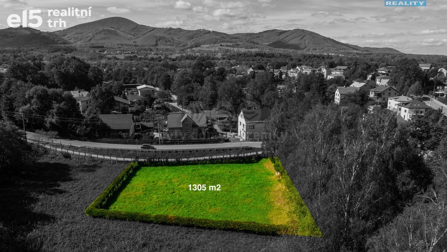 Prodej pozemky pro bydlení, 1 305 m² - Bystřice