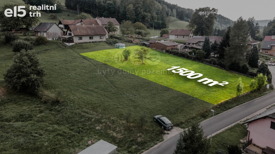 Prodej pozemky pro bydlení, 1 500 m² - Česká Rybná
