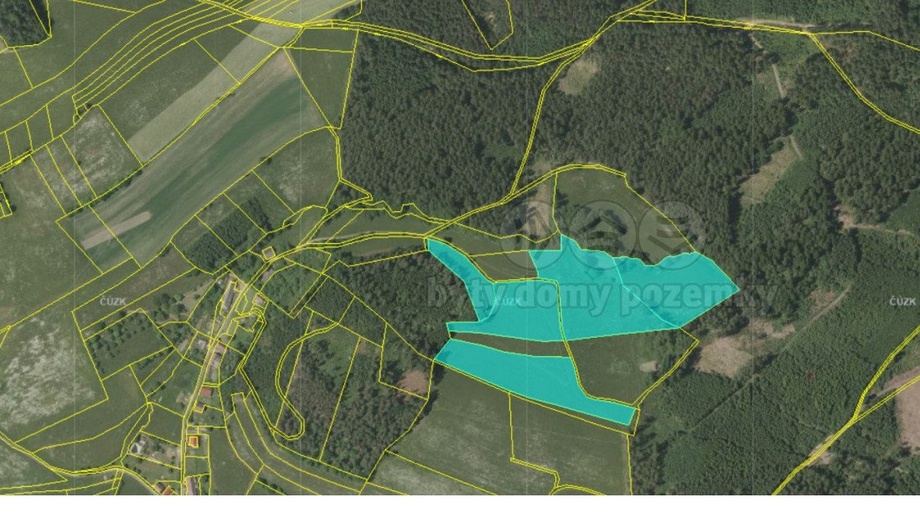 Prodej zemědělská půda, 55 426 m² - Strážov