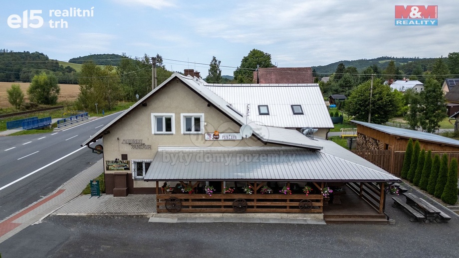 Prodej restaurace, 399 m² - Třemešná - Rudíkovy