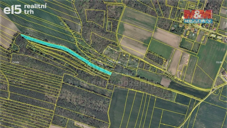 Prodej pozemky pro bydlení, 6 336 m² - Budyně nad Ohří - Písty