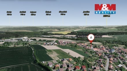 Prodej stavebního pozemku 1 021 m², Trhový Štěpánov