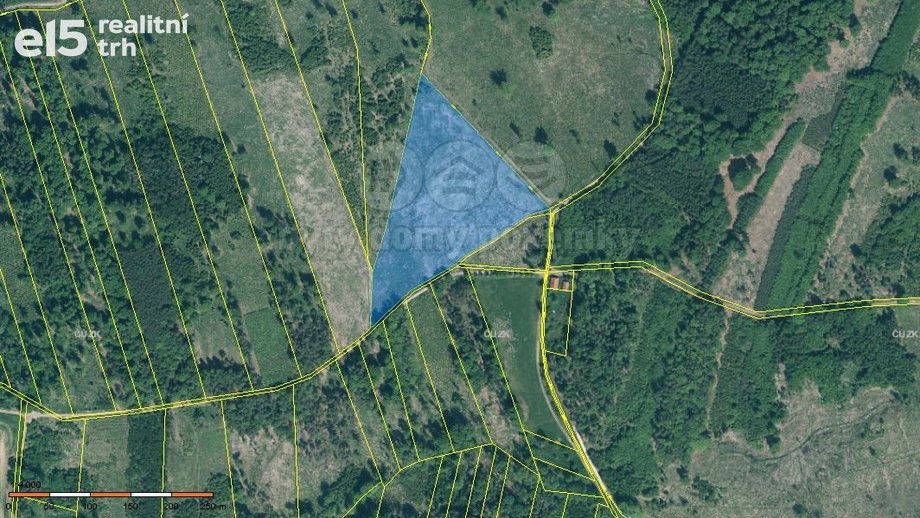 Prodej lesy, 29 198 m² - Jetětice