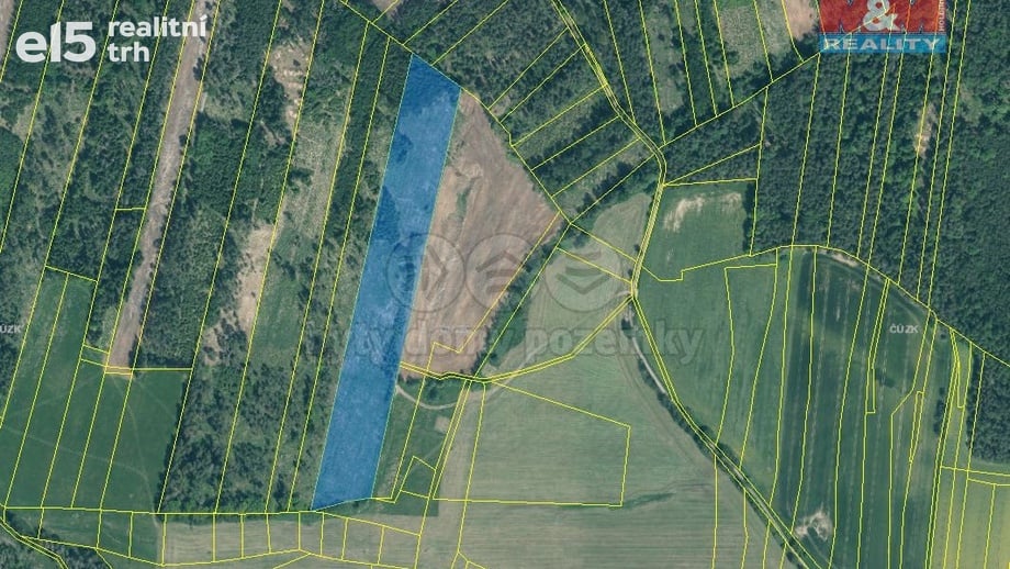 Prodej lesy, 31 088 m² - Jetětice