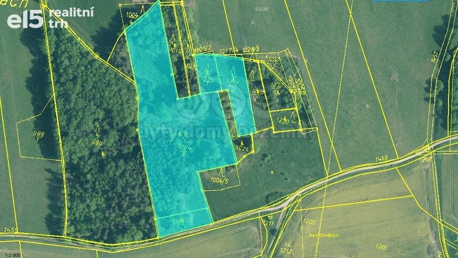 Prodej lesy, 24 521 m² - Skály