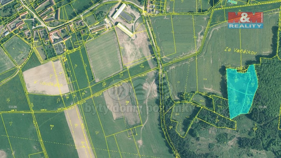 Prodej lesa 20 093 m², Skály
