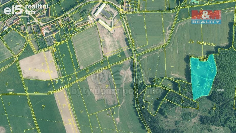 Prodej lesy, 20 093 m² - Skály