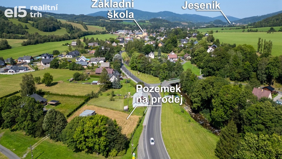 Prodej pozemky pro bydlení, 1 727 m² - Bělá pod Pradědem - Adolfovice