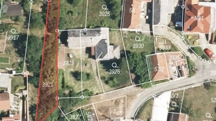 Prodej stavebního pozemku 377 m², Ořechov