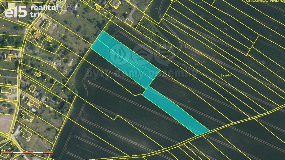 Prodej zemědělská půda, 9 478 m² - Chlumec nad Cidlinou I
