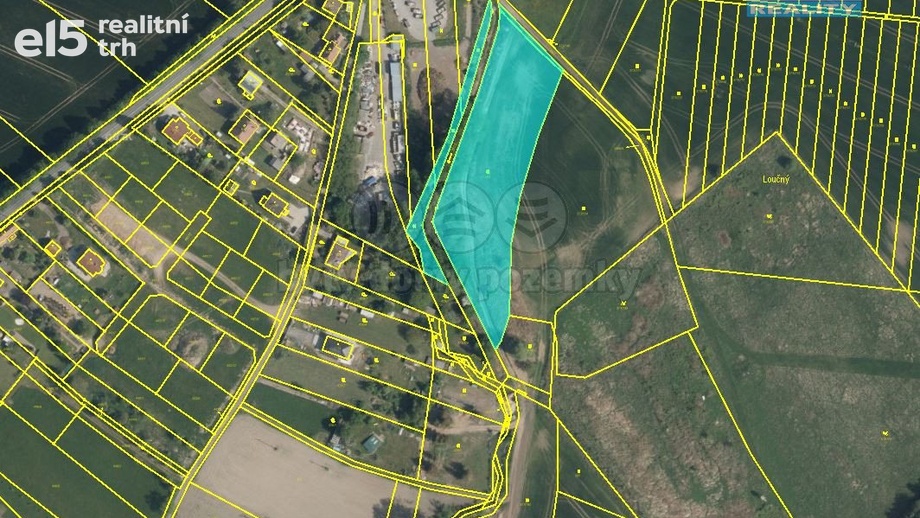 Prodej pozemky - trvalý travní porost, 8 387 m² - Chlumec nad Cidlinou I