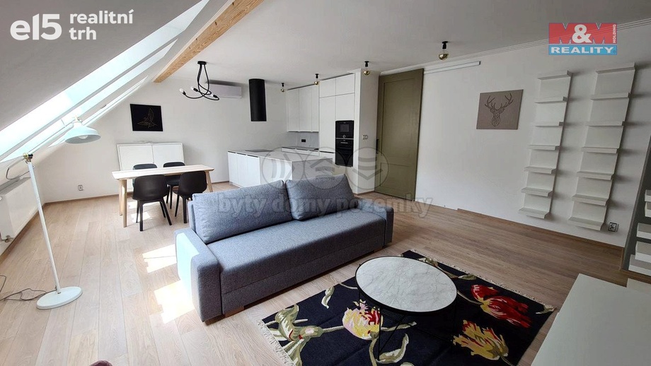 Pronájem byty 2+kk, 100 m² - Chomutov