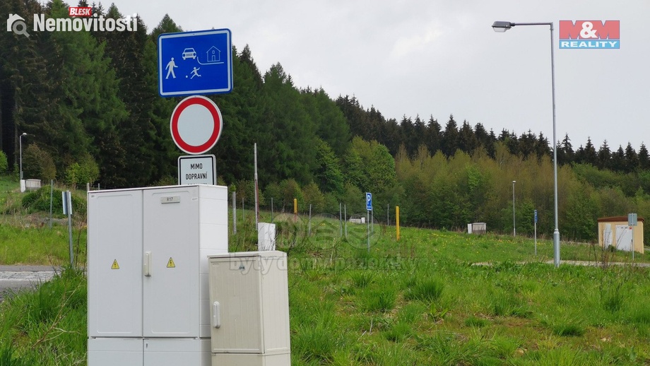 Prodej stavebního pozemku 1 251 m², Červená Voda