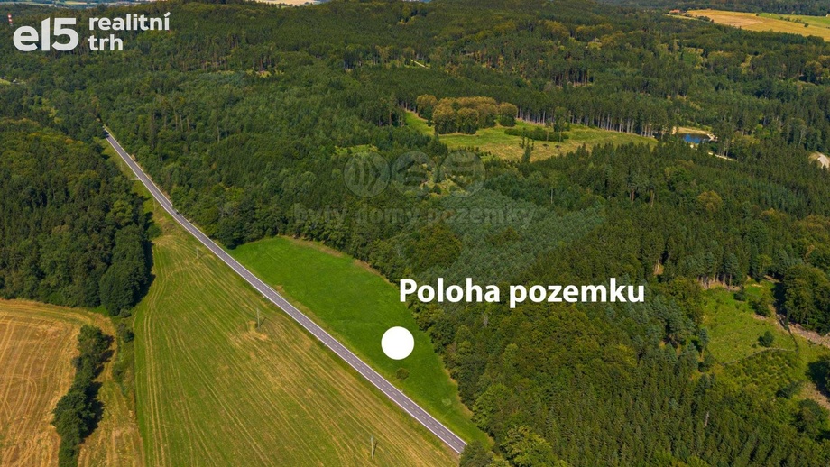 Prodej pozemky - trvalý travní porost, 8 721 m² - Hracholusky - Obora