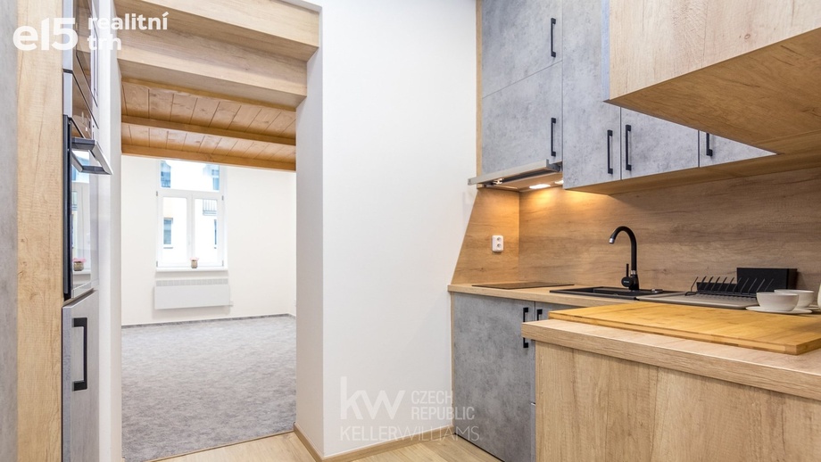 Pronájem byty 1+1, 29 m² - Praha - Libeň