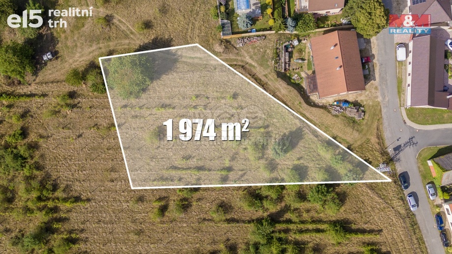 Prodej pozemky pro bydlení, 1 974 m² - Chrást