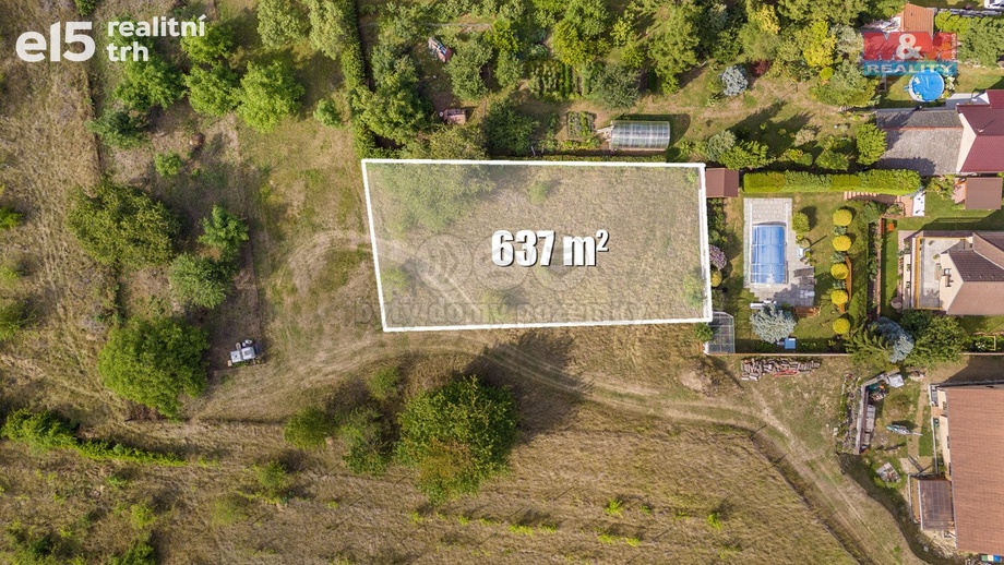 Prodej pozemky pro bydlení, 637 m² - Chrást