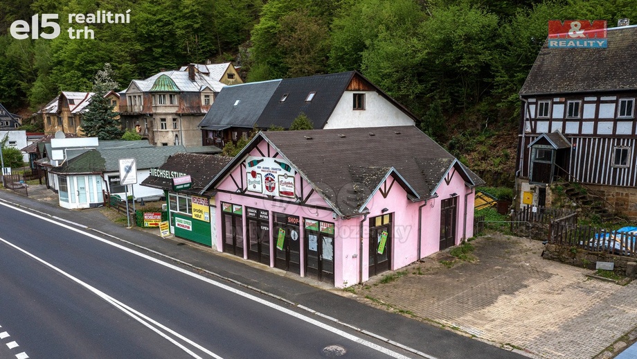 Pronájem obchodní prostory, 80 m² - Hřensko