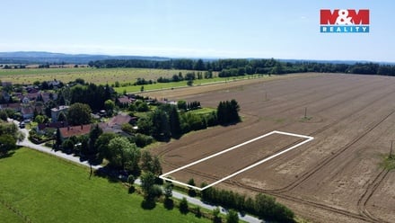 Prodej stavebního pozemku 1 873 m², Květov