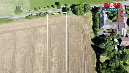 Prodej stavebního pozemku 1 873 m², Květov