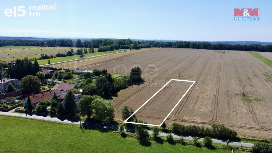 Prodej pozemky pro bydlení, 1 873 m² - Květov