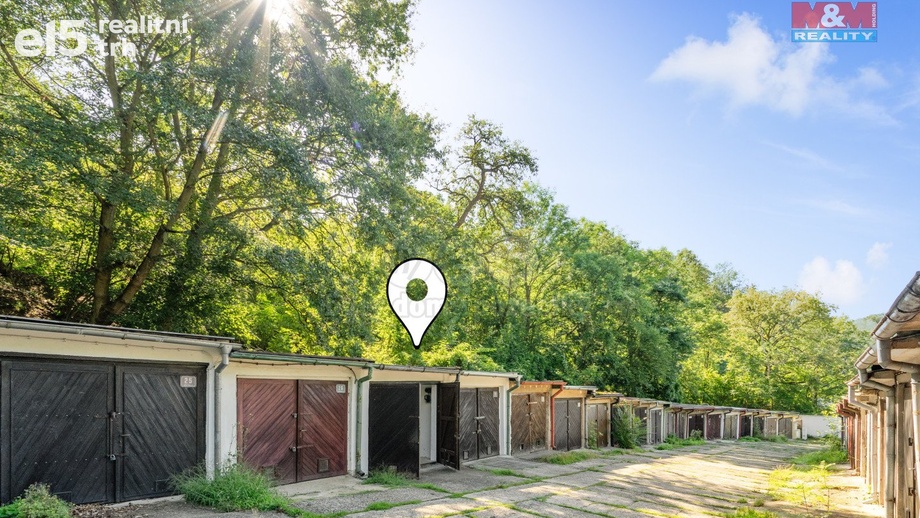 Prodej garáže, 19 m² - Ústí nad Labem