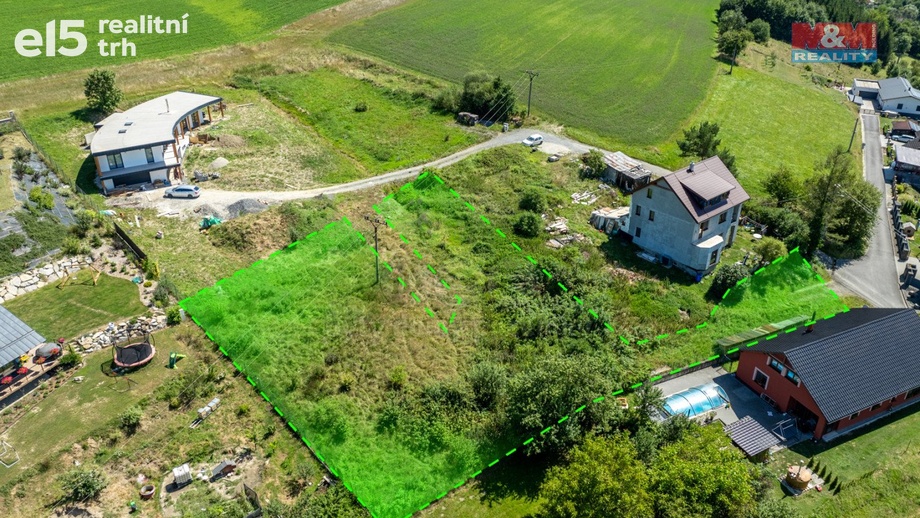 Prodej pozemky pro bydlení, 1 718 m² - Kateřinice