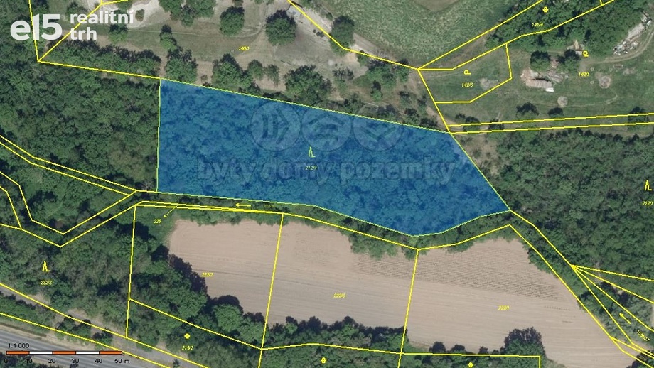Prodej lesy, 6 203 m² - Lipno - Lipenec