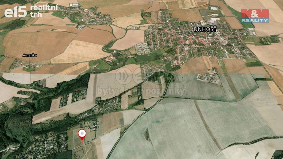 Prodej zemědělská půda, 1 616 m² - Unhošť
