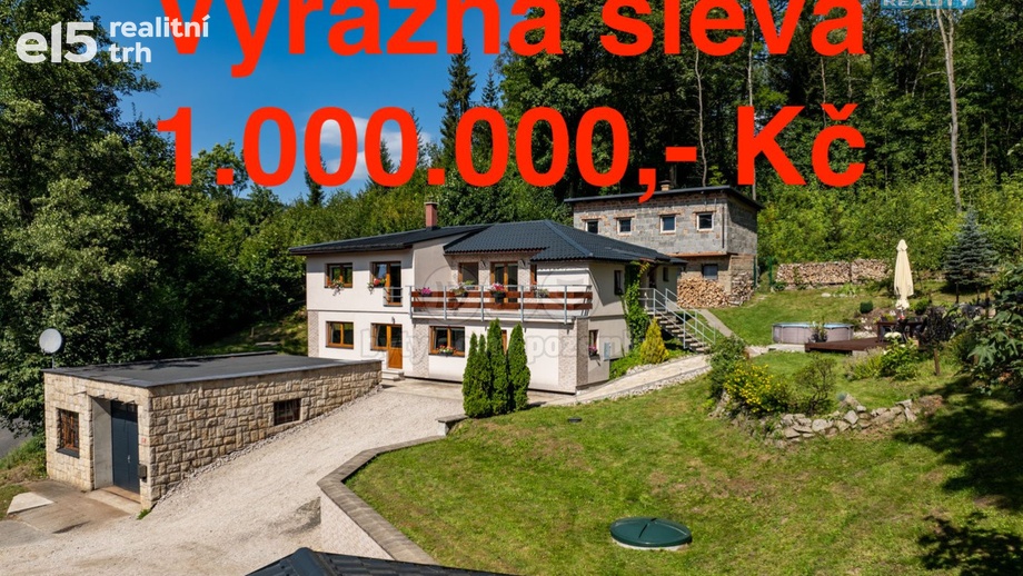 Prodej rodinné domy, 340 m² - Janov nad Nisou - Loučná nad Nisou