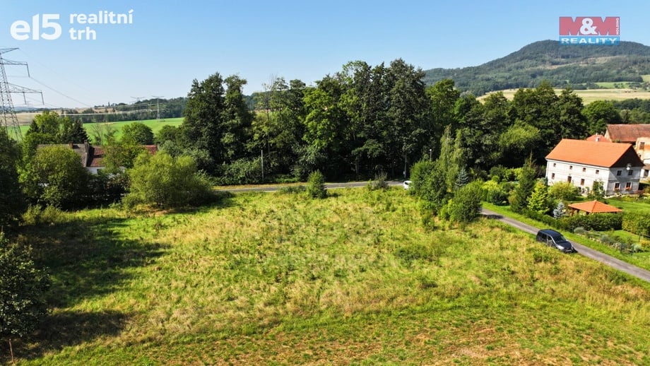 Prodej stavebního pozemku 7 762 m², Úštěk - Habřina