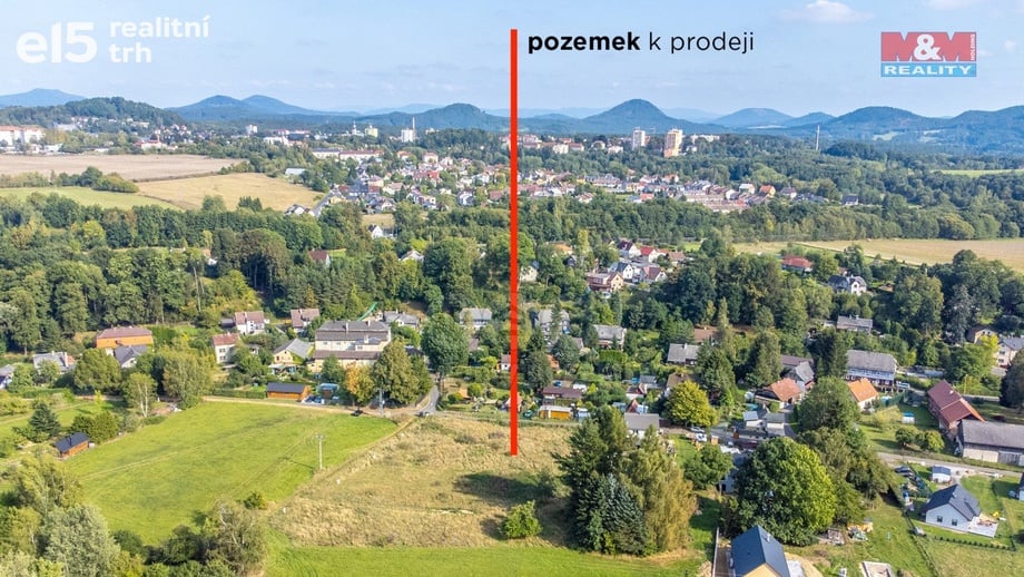 Prodej pozemky pro bydlení, 984 m² - Skalice u České Lípy