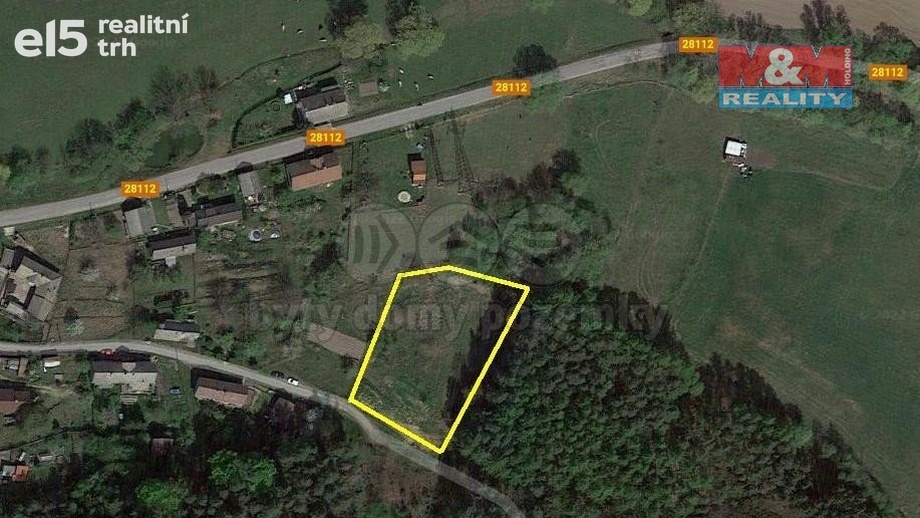 Prodej pozemky pro bydlení, 2 948 m² - Újezd pod Troskami - Hrdoňovice