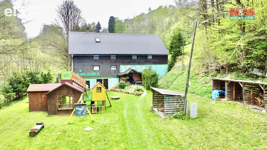Prodej ubytování, 484 m² - Branná