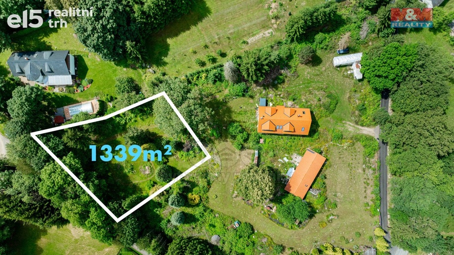 Prodej pozemky pro bydlení, 1 339 m² - Zbinohy