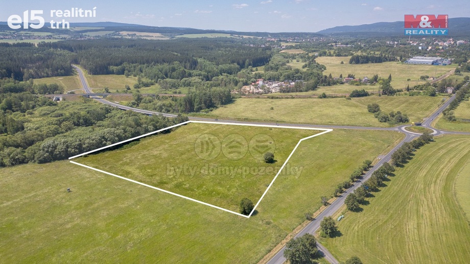 Prodej pozemky pro komerční výstavbu, 32 126 m² - Mariánské Lázně - Stanoviště