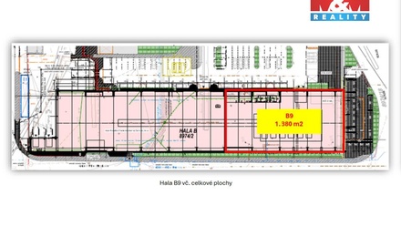 Pronájem výrobního prostoru 1 380 m², Plzeň