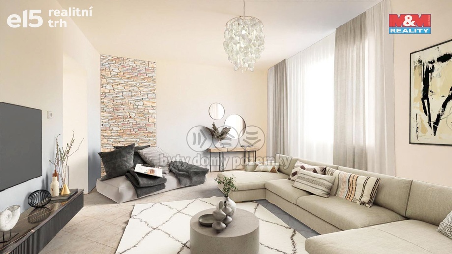 Prodej byty 3+1, 63 m² - Lomnice