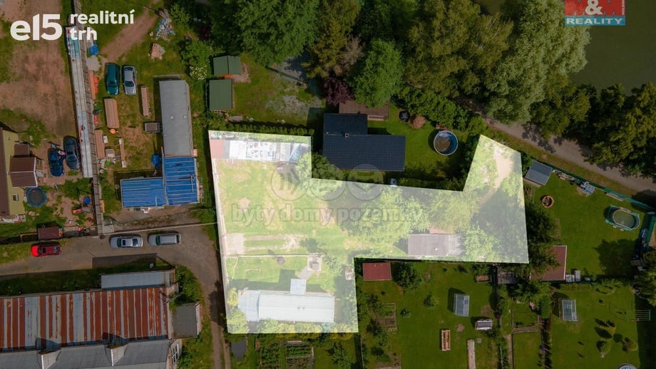 Prodej pozemky - zahrady, 927 m² - Přehýšov