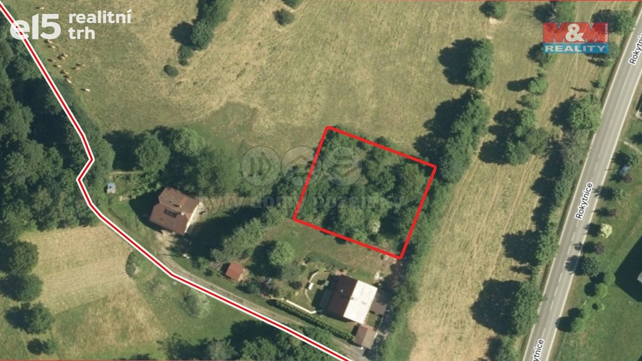 Prodej pozemky pro bydlení, 1 037 m² - Vsetín - Rokytnice